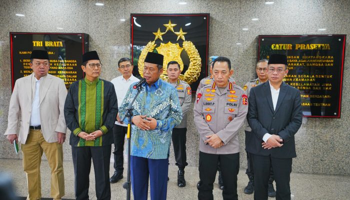 Audiensi Bareng MUI, Kapolri Tekankan Perkuat Sinergitas Jaga NKRI Wujudkan Indonesia Emas