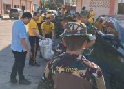 Polres Bitung, TNI, dan Perumda Pasar Bersatu Bersihkan Pasar Cita