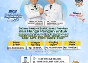 Stabilisasi Harga Pangan, Gerakan Pangan Murah Hadir di Pasar Takjil Bitung