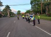 Cegah Balapan Liar di Waktu Subuh, Satlantas Polres Bitung Turun ke Jalan