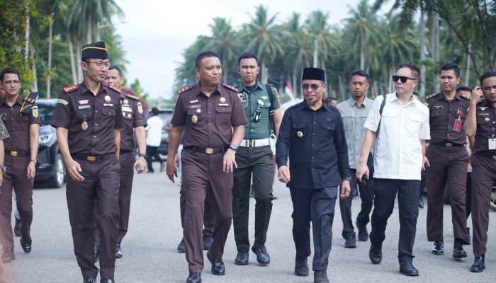 Perdana Datang di Boltara, Kajati Sulut Launching Program Strategis Kejaksaan Negeri dan Pemerintah Daerah