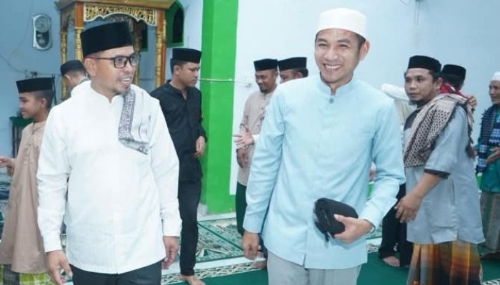 Bupati-Wakil Bupati Bolmut Safari Ramadhan di Desa Saleo Kecamatan Bolangitang Timur