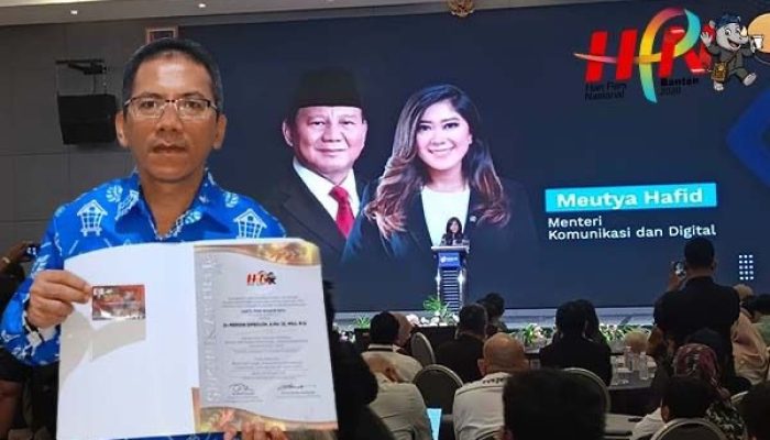 Simbolon Raih Penghargaan Tertinggi PCNO di HPN 2026 Sebagai Wartawan Profesional Dengan Kompetensi dan Integritas Tinggi