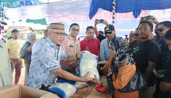Duet Sofyan-Tony Sasar 19 Kecamatan di Kabupaten Gorontalo, Bawa Program Pasar Murah Bersubsidi