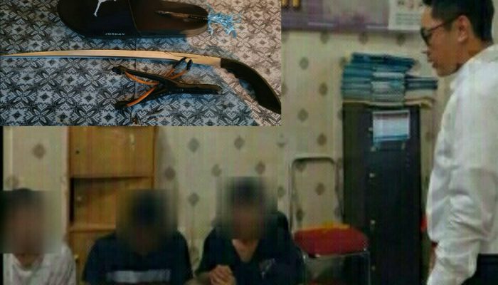 Tawuran di Singkil Kasat Reskrim Polresta Manado Ditabrak Lari Saat Ringkus Pemuda Bersajam