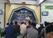 Kegiatan Nuzulul Qur’an 1447 H, di Masjid Jami Nurul Huda Ketang Baru Mendapat Pengamanan Polsek Singkil