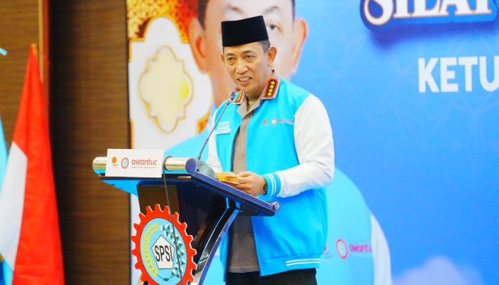 Wujudkan Indonesia Emas 2045, Kapolri Ajak Buruh Bepartisipasi Lewat Persatuan Soliditas