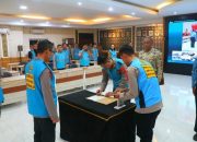 Wakapolda Sulut Pimpin Pengambilan Sumpah dan Penandatanganan Pakta Integritas Penerimaan Polri T.A. 2026