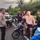 Polsek Pineleng Gelar Patroli Antisipasi Balap Liar di Jalan Ring Road 3