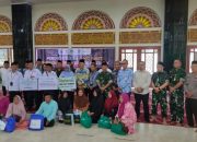 Pendistribusian 5.000 Paket Ramadan oleh BAZNAS Sulut di Masjid Raya Ahmad Yani, Dihadiri Kasubbag Faskon Bag Log