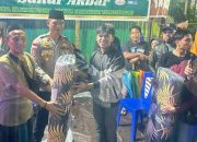 Polsek Singkil Kawal Kegiatan Sahur Akbar Pemuda Islam Miftahul Jannah