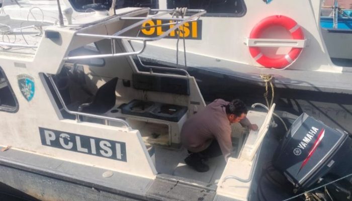 Satpolairud Polresta Manado Tingkatkan Kesiapan Personel dan Optimalisasi Perawatan Kapal, Jaga Stabilitas Perairan