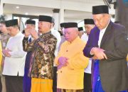 Pemprov Gorontalo Laksanakan Sholat Ied Bersama di Masjid Agung Baiturrahman Limboto