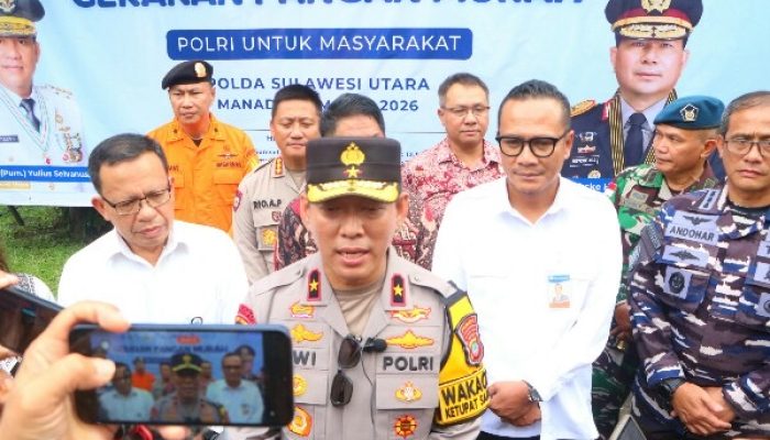 Jelang Leberan dan Perayaan Nyepi di Sulut, Polda-Bolog Gelar Pangan Murah