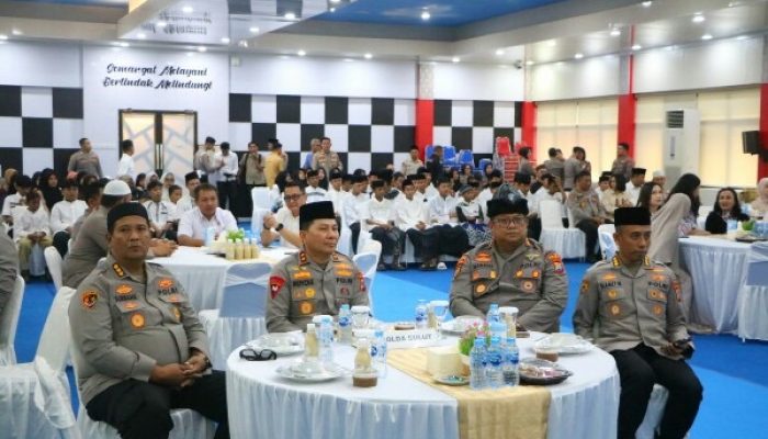 Buka Puasa Bersama dan Santuni 100 Anak Yatim, Polda Sulut Gelar Wujudkan Kepedulian di Bulan Suci Ramadan