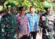 632 Prajurit Resmi Sandang Baret Infanteri di Pantai Tanjung Merah Bitung