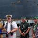 Queen Mary 2 Sandar di Bitung, Dandim dan Forkopimda Sambut Wisatawan Dunia
