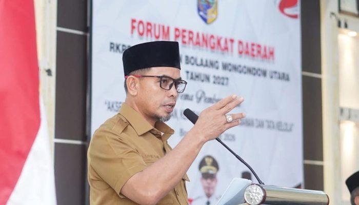 Bupati Sebut Pimpinan OPD Bolmut Jangan Hanya Main Aman, Harus Berpikir Positif dan Inovatif
