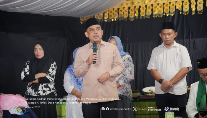 Safari Ramadhan di Nonapan 1, Bupati Yusra Alhabsyi Tekankan Solidaritas dan Pembangunan Infrastruktur