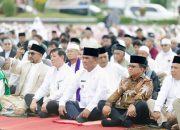 Pererat Tolenransi, Gubernur Sulut Hadir di Pelaksanaan Sholat Ied Idul Fitri 1447 H di Lapangan Sparta Tikala