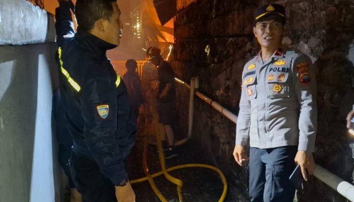 Kebakaran di Singkil Dua, Empat Unit Rumah Warga Jadi Korban Si Jago Merah