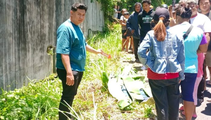 Seorang Pria Asal Kelurahan Kombos Timur Ditemukan Merengang Nyawa Dengan Posisi Tengkurap