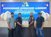Kajari Kabupaten Gorontalo Serahkan Bingkisan Lebaran 1 Syawal 1447 H ‎