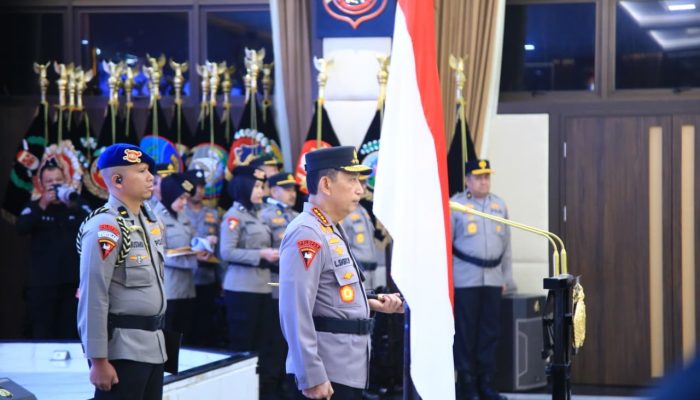 47 Perwira Tinggi Polri Naik Pangkat, Satu Perwira Raih Bintang Tiga