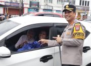 Bersama Bhayangkari dan Polwan Kapolresta Manado Tebar Kepedulian di Bulan Ramadhan