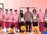 Bhayangkari Cabang Kota Manado Kunjungi SD Kemala Wanea, Perkuat Kepedulian dan Motivasi Generasi Muda