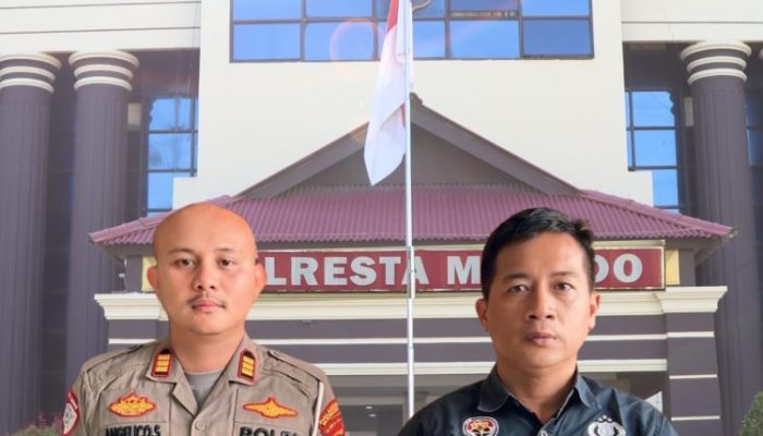 Tersangka Laka Maut Penyebab Bayi 5 Bulan Meninggal Resmi Ditahan Polresta Manado