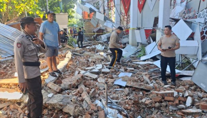 Polisi Gerak Cepat Tangani Dampak Gempa, Utamakan Keselamatan dan Kemanusiaan