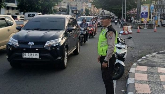 Pos Cakalang, Polsek Malalayang Sebagai Langkah Preventif Tekan Pelanggaran dan Kecelakaan Lalu Lintas