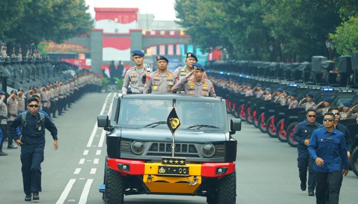 Pimpin Apel dan Buka Rakernis Korps Brimob Polri Tahun 2026, Kapolri Tegaskan Korps Brimob Harus Selalu Siap
