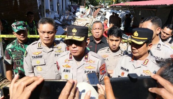 Wakapolda Sulut Tinjau GOR KONI Sario Pasca Gempa M 7,6 SR, Pastikan Langkah Pengamanan dan Evakuasi Maksimal