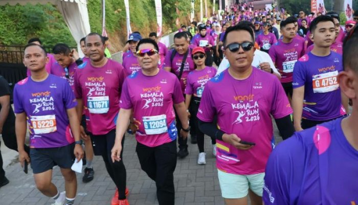 Dukung Semangat “Charity for Indonesia”, Kapolda Sulut dan Bhayangkari Ramaikan Kemala Run 2026 di Bali
