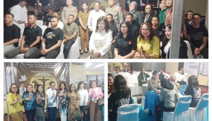 Momentum Penting, Wamenkes RI Tinjau Bakti Kesehatan Gratis di Poliklinik Polda Sulut