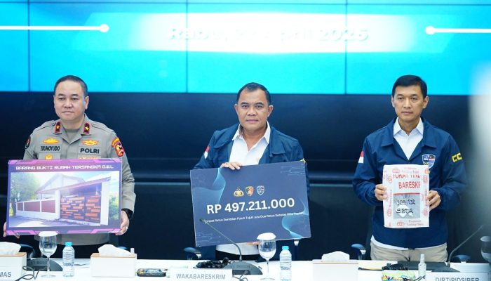 Jaringan Internasional Penjualan Phishing Tools, Kerugian Capai Rp350 Miliar Berhasil di Bongkar Polisi