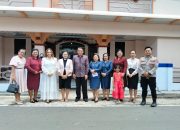 Dari Pagi hingga Siang, Polres Bitung Sukses Amankan Ibadah Paskah Umat Kristiani