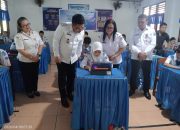 Wakil Wali Kota Bitung Buka TKA, 504 Siswa SMPN 1 Girian Ikut Ujian