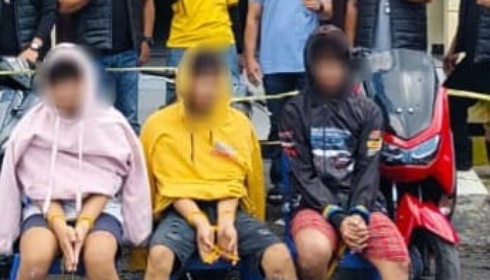 13 Motor Raib, Polisi Ringkus Tiga Pelaku Curanmor