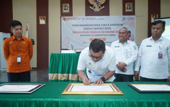 Sirajudin Canangkan Desa Cantik dan Buka Sosialisasi Sensus Ekonomi 2026