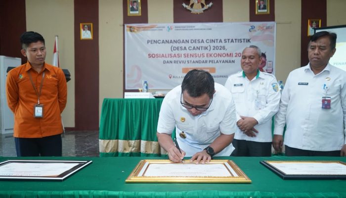 Sirajudin Canangkan Desa Cantik dan Buka Sosialisasi Sensus Ekonomi 2026