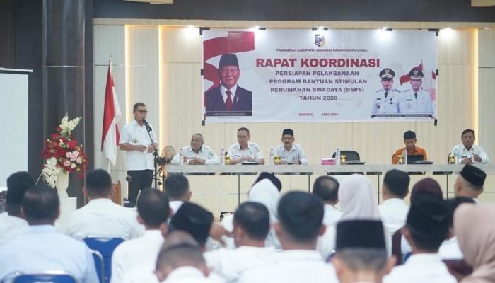 Maksimalisasi Program Tepat Sasaran, Pemkab Rakor Persiapan Bantuan Stimulan Perumahan Swadaya di Bolmut
