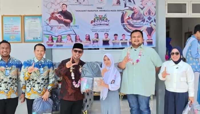 Kampanye Literasi Dalam Rangka Memperingati World Book Day 2026 di SMA Negeri 1 Bintauna