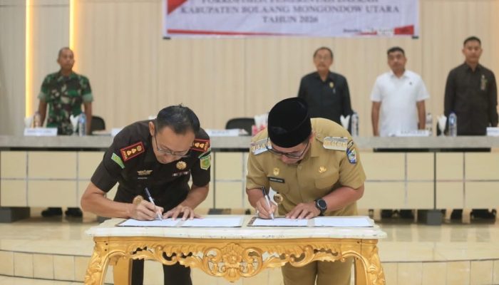 Rapat Koordinasi Pemkab Bolmut Bersama Forkopimda