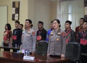 Polresta Manado Gelar Pengambilan Sumpah dan Penandatanganan Pakta Integritas Polri TA 2026