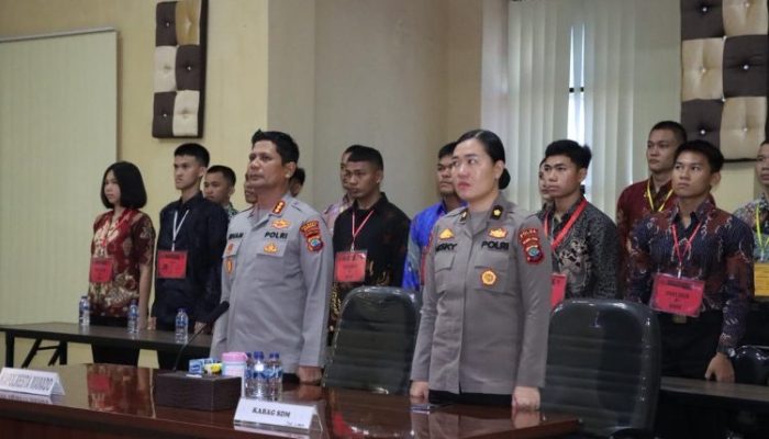 Polresta Manado Gelar Pengambilan Sumpah dan Penandatanganan Pakta Integritas Polri TA 2026