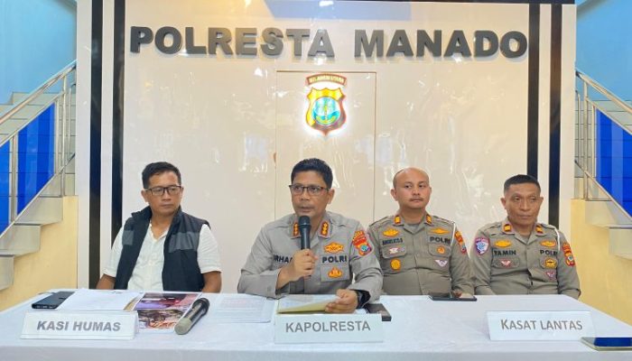 Kasus Lakalantas di Wilayah Boulevard dan Wanea, Kedua Tersangka Diancam Enam Tahun Penjara