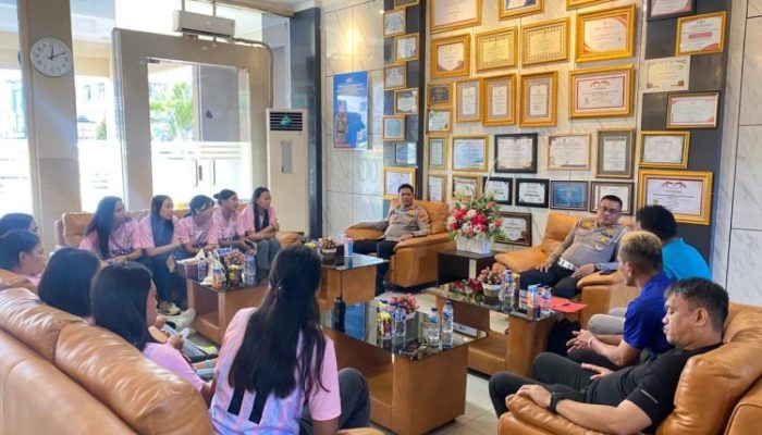 Kapolresta Manado Terima Audiensi Tim Voli Samantu Pro, Dukung Pembinaan Atlet dan Prestasi Olahraga